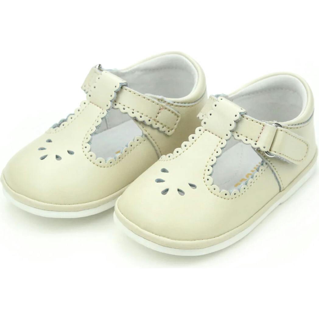 Dottie Scalloped T-Strap Mary Jane (Baby)