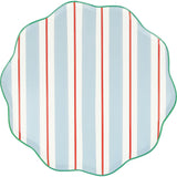 Preppy Stripe Dinner Plates