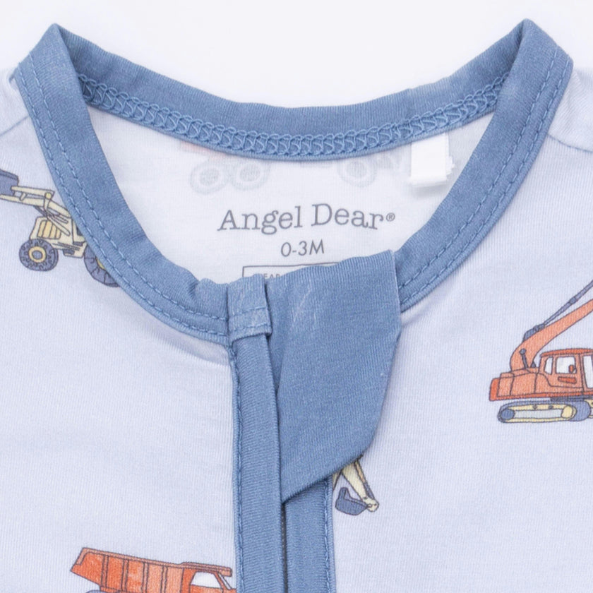 Construction Vehicles - Convertible Romper
