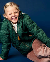 Kids Puffer Jacket in Ivy Green