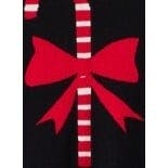 Wool-Cashmere Candy Cane Sweater