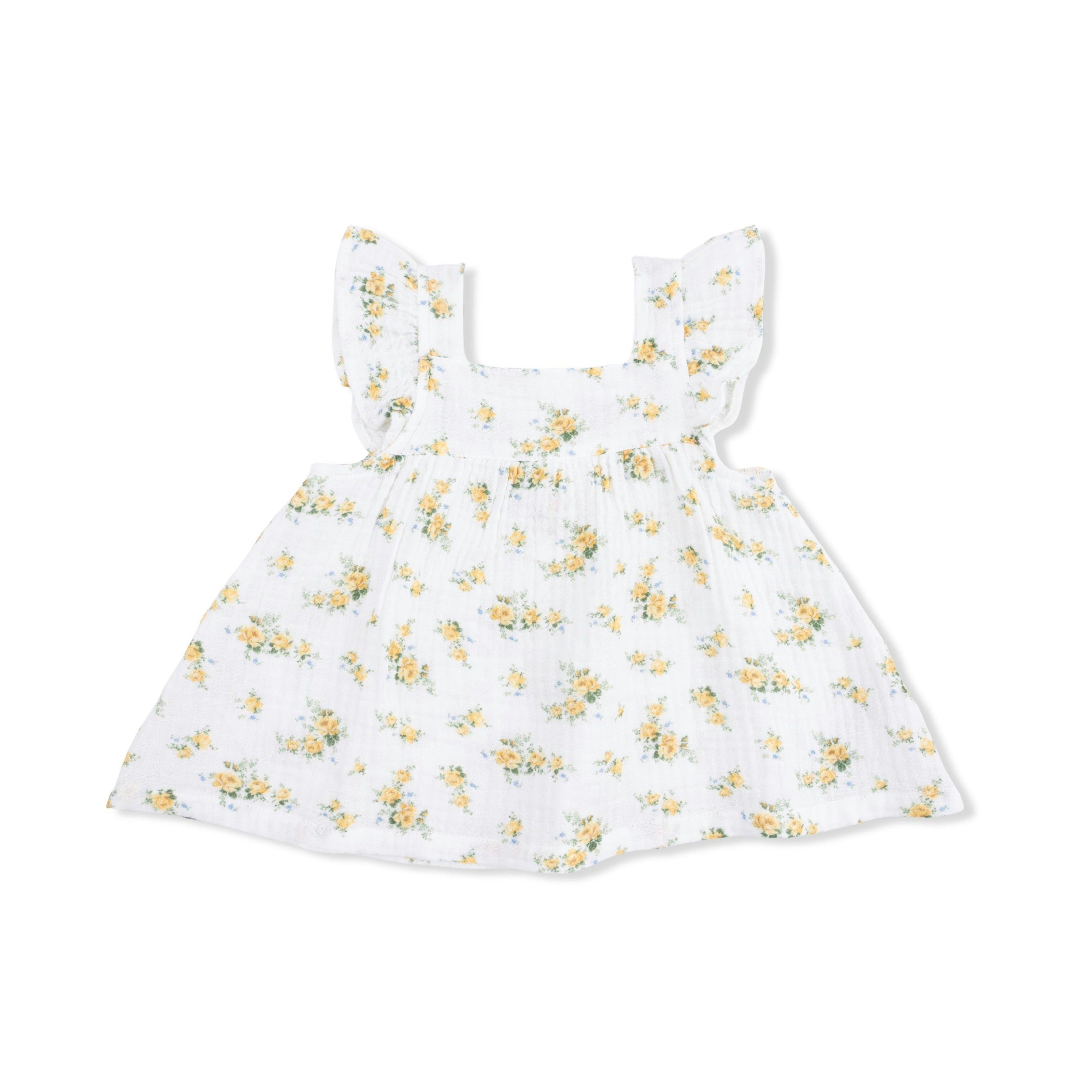 Sunshine Roses - Pinafore and High Waisted Bloomer