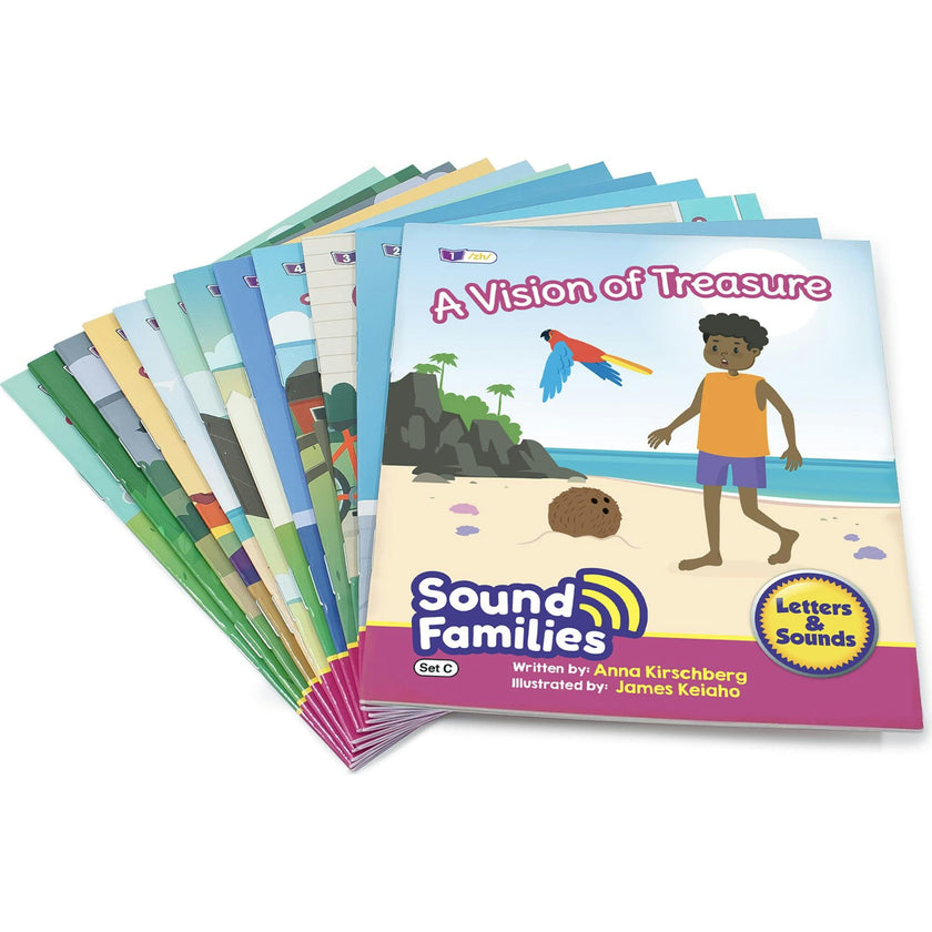 Decodable Readers Sound Families R-controlled Fiction Phase 5.5