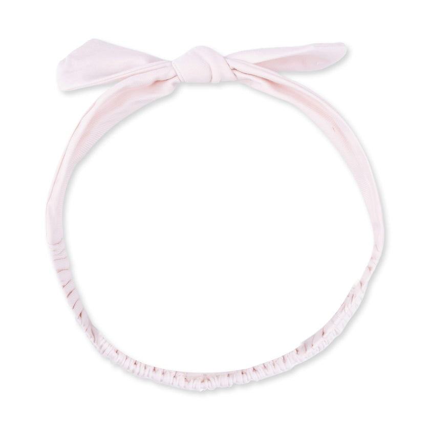 Solid Mauve Morn - Knot Headband