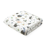 Original Cotton Muslin Quilt - Cats and Cauldrons