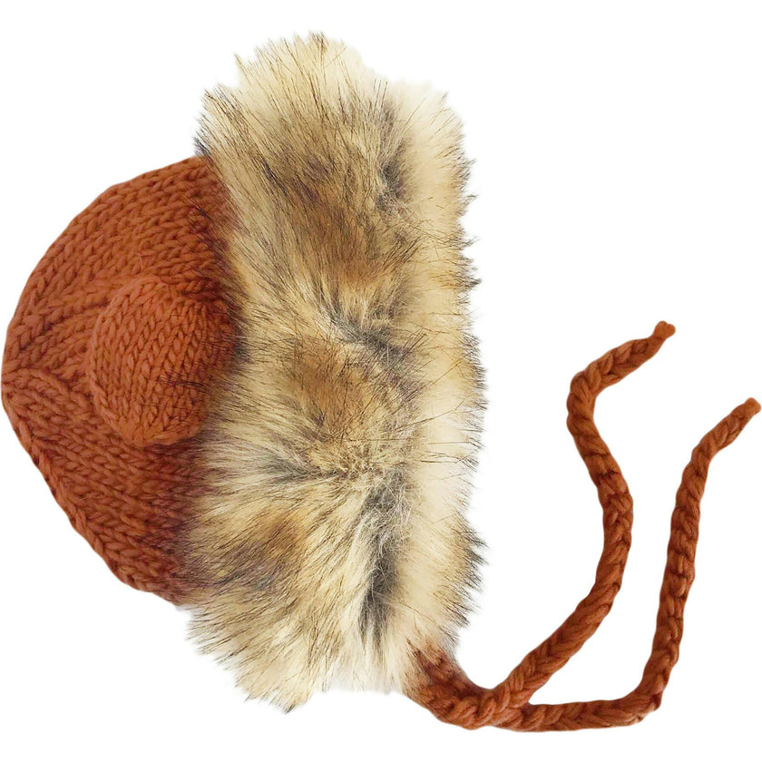 Lennon Lion Bonnet - Cinnamon