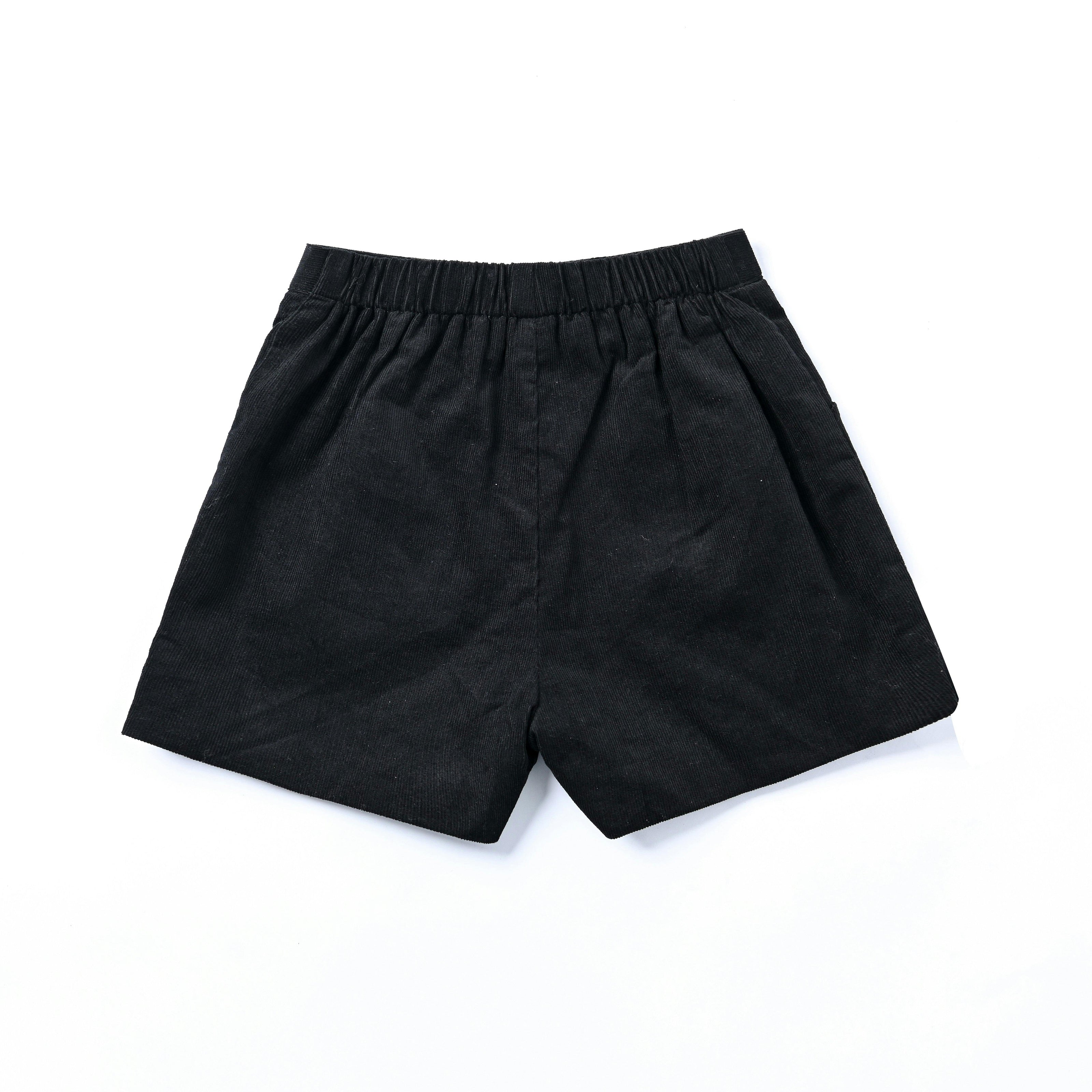 Black & White Shorts Set