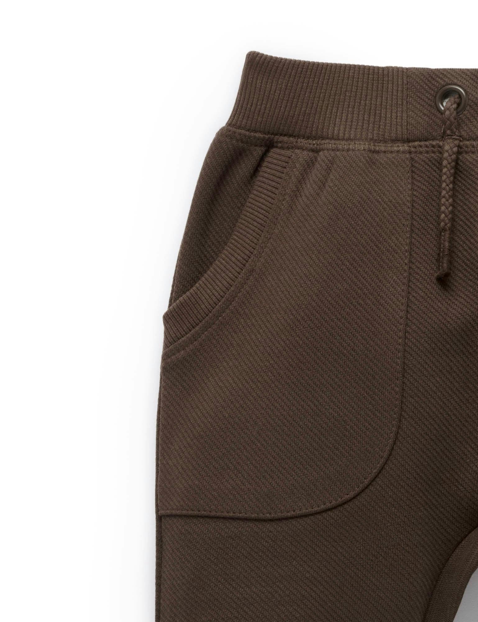 Slouchy Track Pant CHOCOLATE