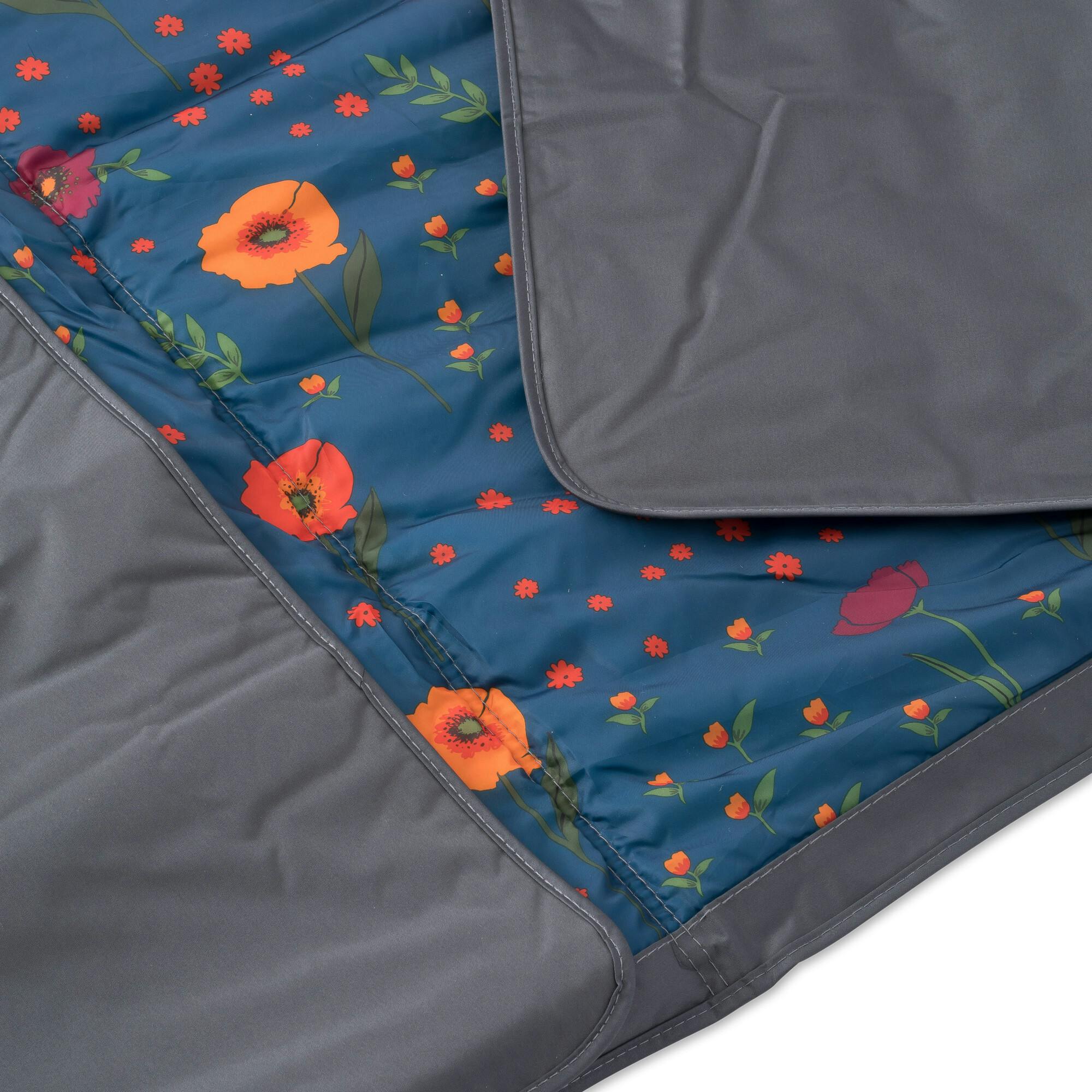 Outdoor Blanket - Midnight Poppy