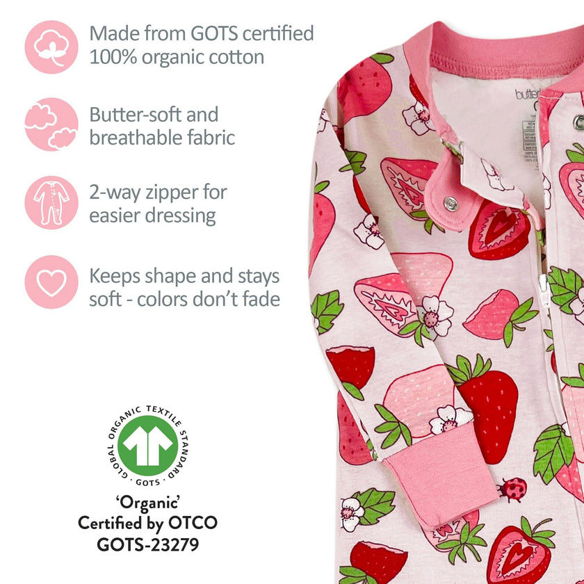 CRUZ Snug Fit Footed Sleeper