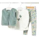 Anise Butterfly Vest Outfit Set