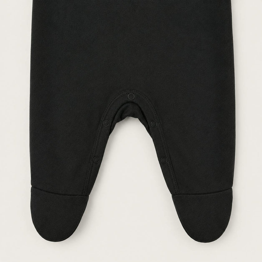 Rib Lap Tee Footie Pajama