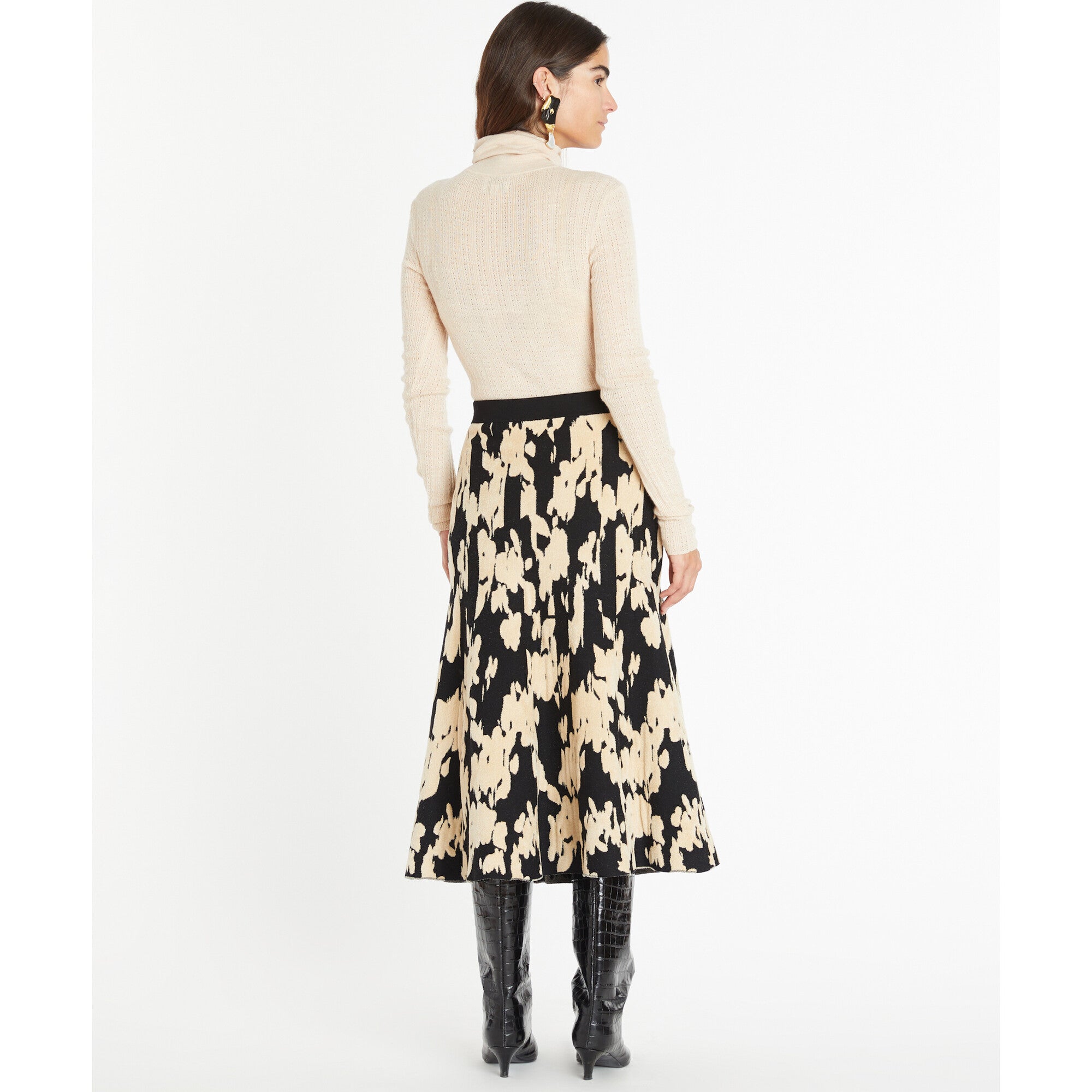 Women's Ripley Knit Skirt, Multi