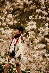 COW FUR JACKET BEIGE