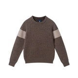 Big Kid (8-18) Marled Crewneck Sweater | Brown