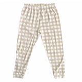 Gingham Long Sleeve Pajamas