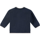 Reversible Guitar Print Zip Full Sleeve Sweatshirt