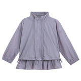 Purple Ruffle Top & Jacket Duo