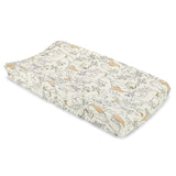 Ezra Woodland Fox Cotton Quilted Change Pad Cover