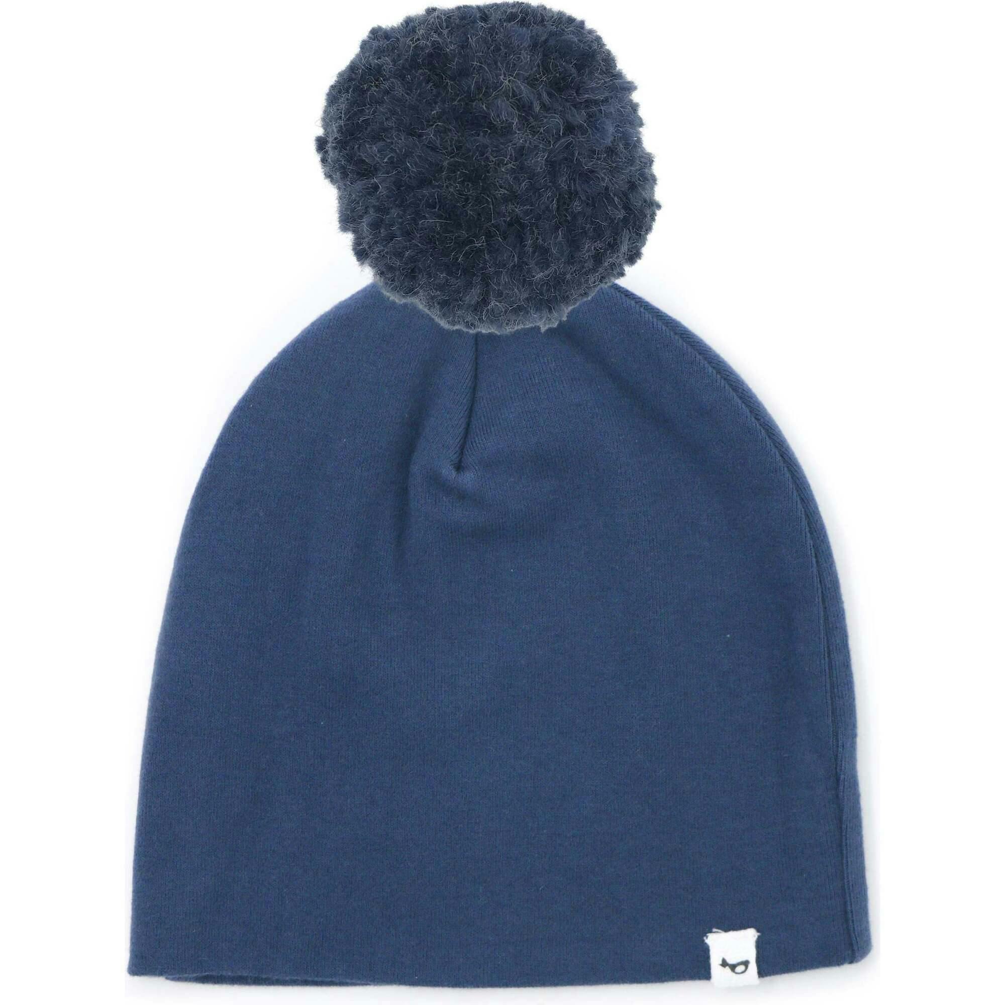 Denim Pom Hat