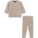 Floral Printed 2Pc Set Nude Pink