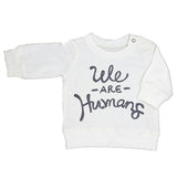 Cream "We Are Humans" Sweater