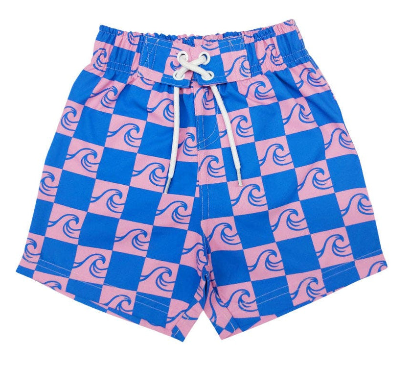 Baby Waves Board Shorts - Blue