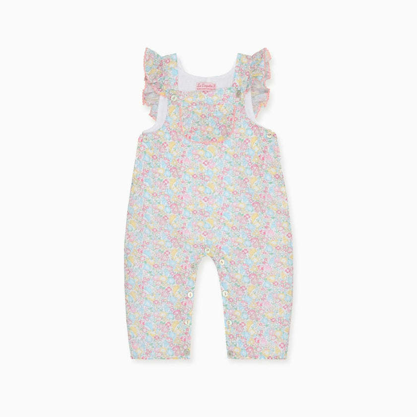 Pink Nova Baby Dungarees