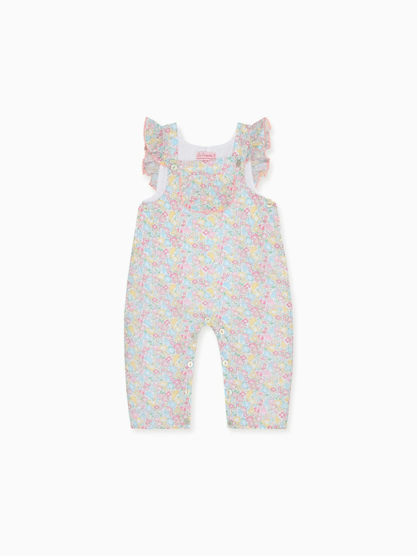 Pink Nova Baby Dungarees