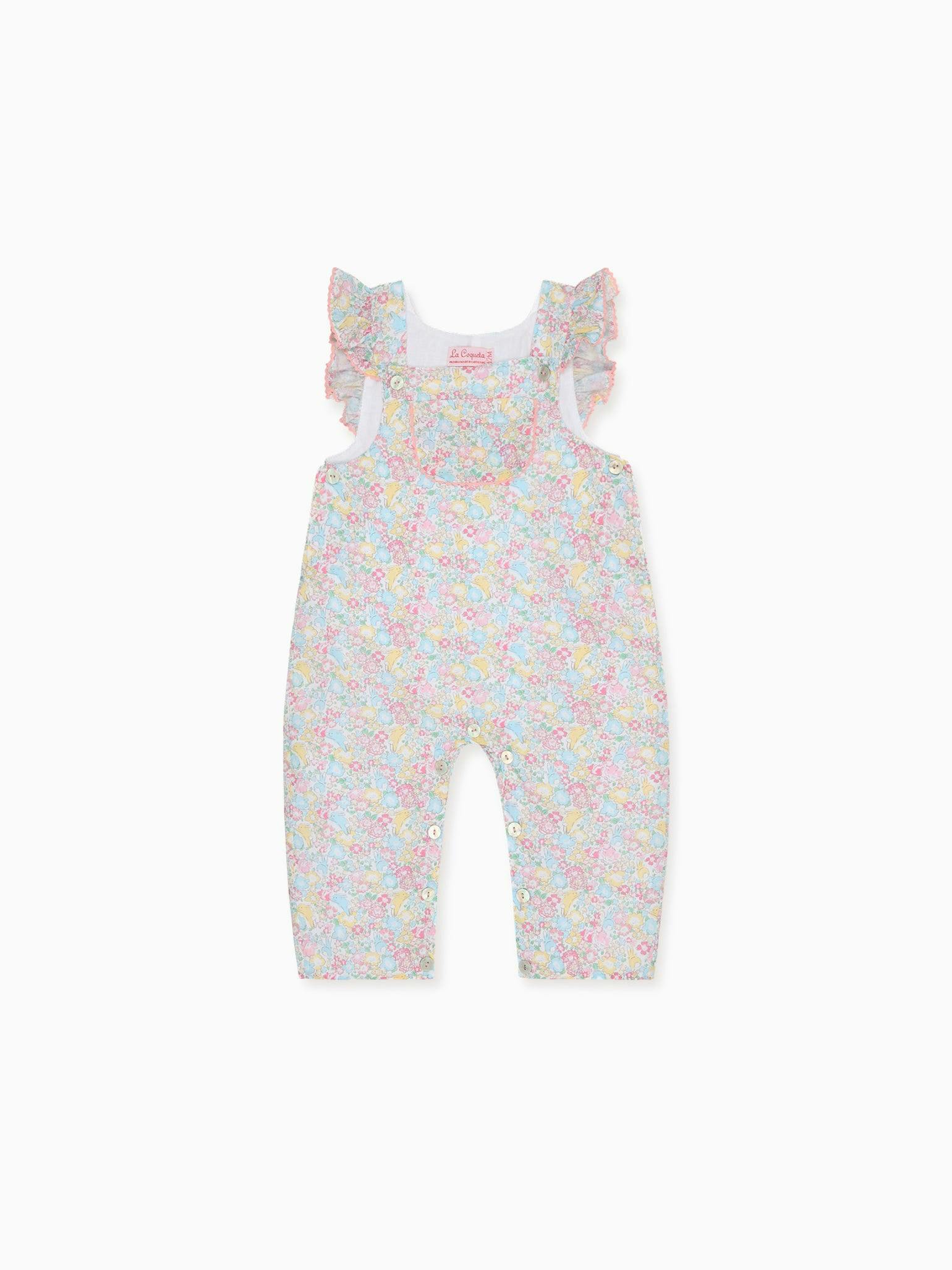 Pink Nova Baby Dungarees