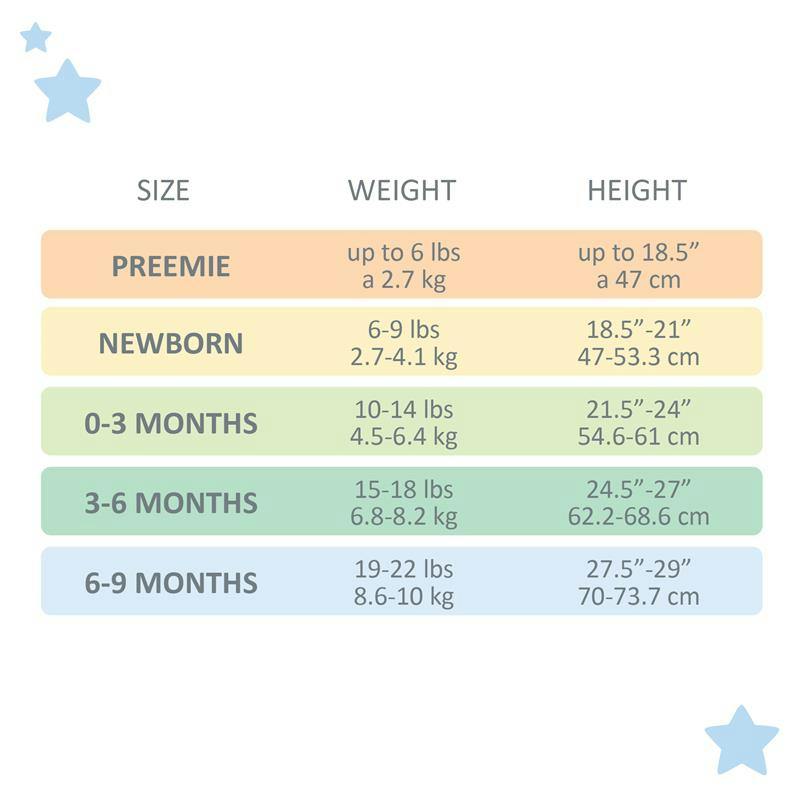 FALLON 3-Pack Footed Baby Pants