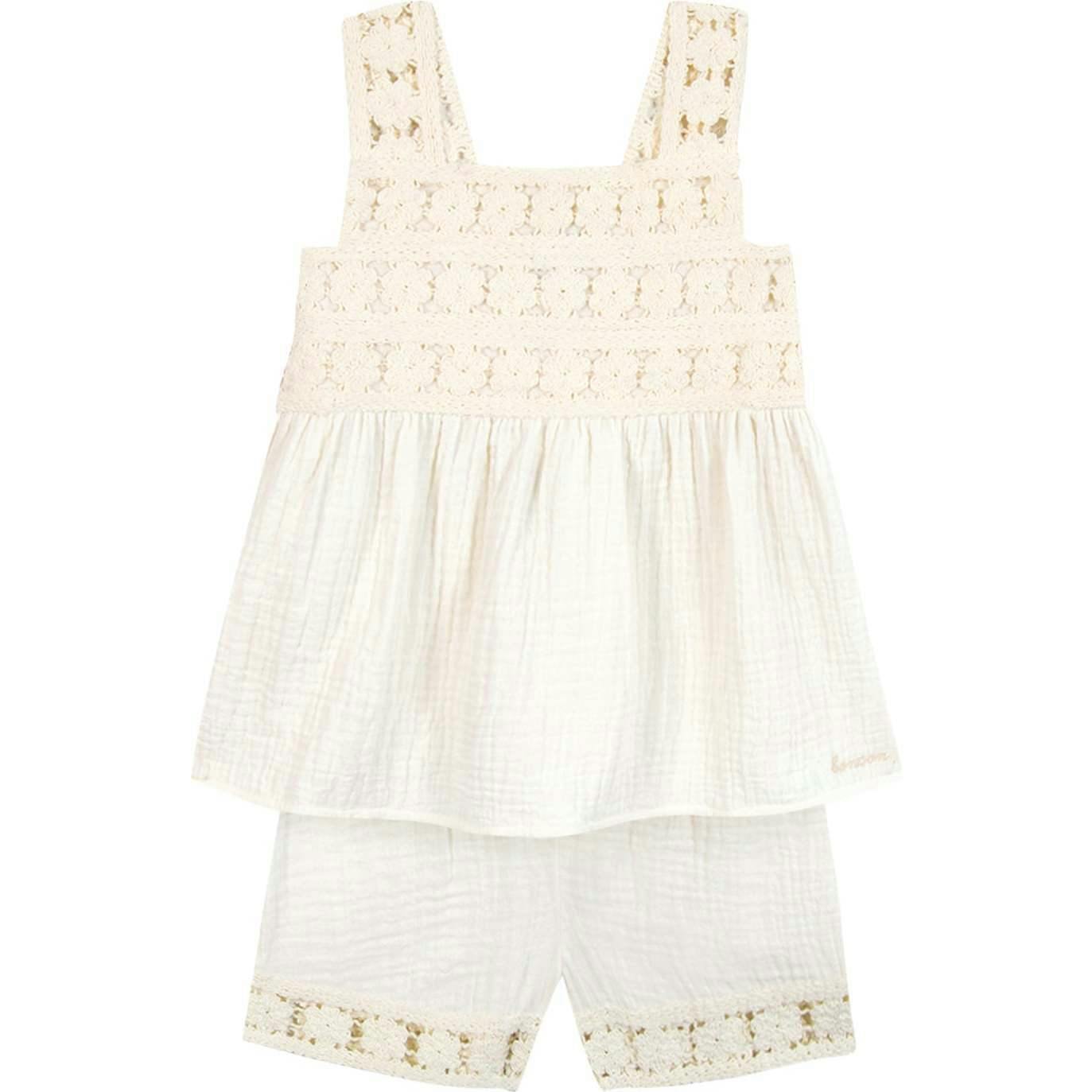 BONTON Nouki Crochet Set - Ecru Bonton
