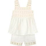 BONTON Nouki Crochet Set - Ecru Bonton