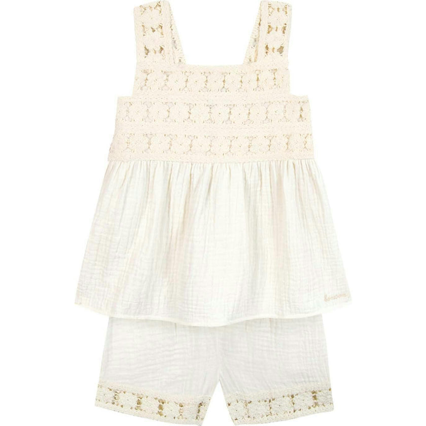BONTON Nouki Crochet Set - Ecru Bonton