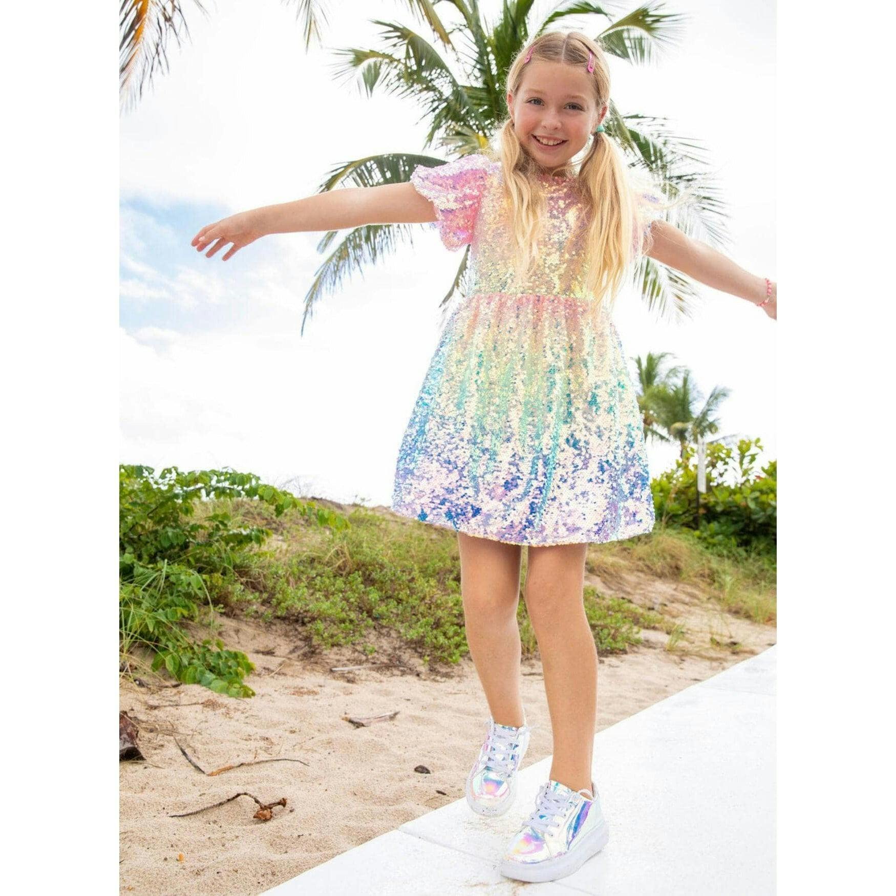 Sequin Ombre Dress