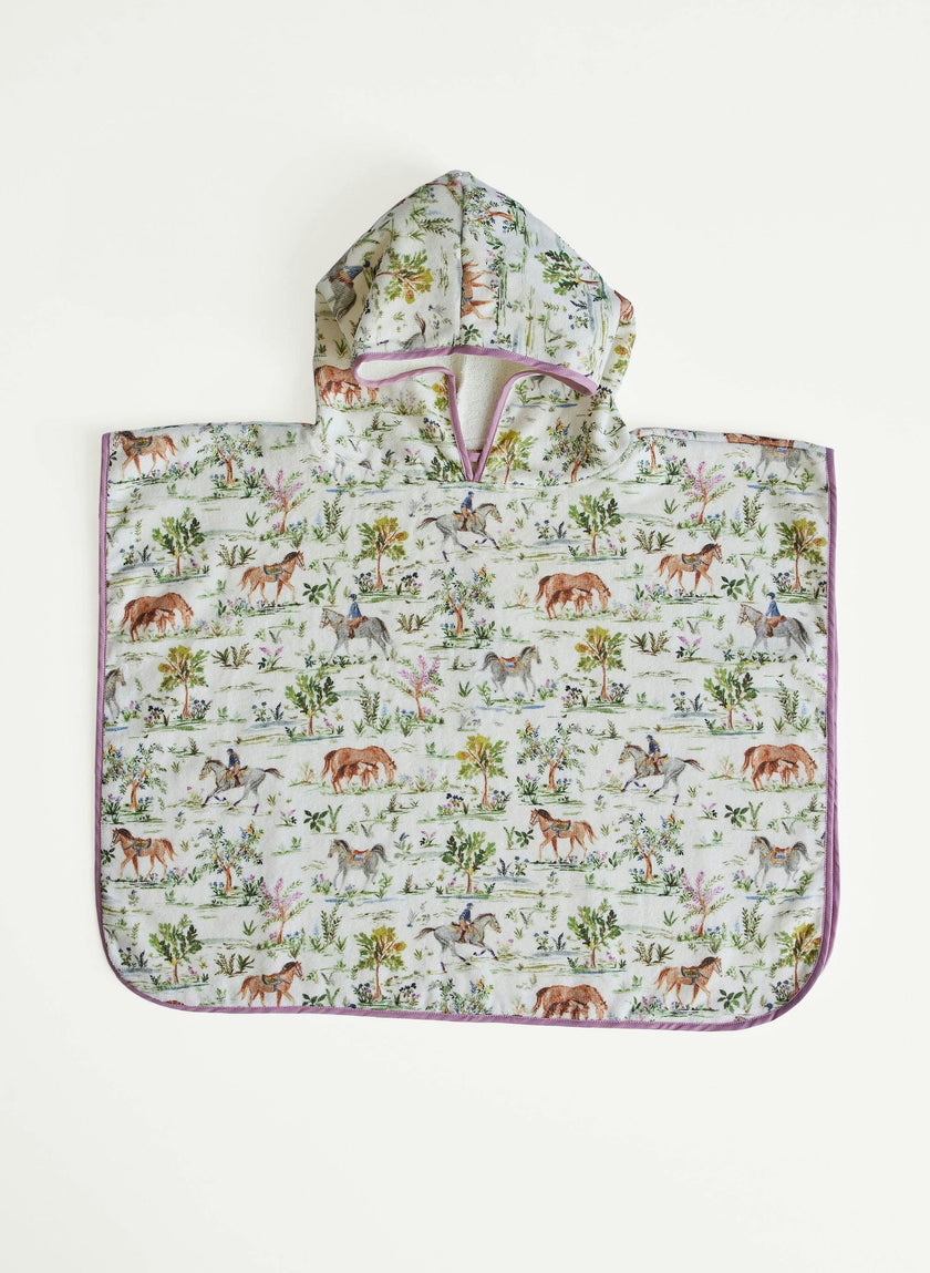 Children's Organic Swim Poncho - Hunter Pace