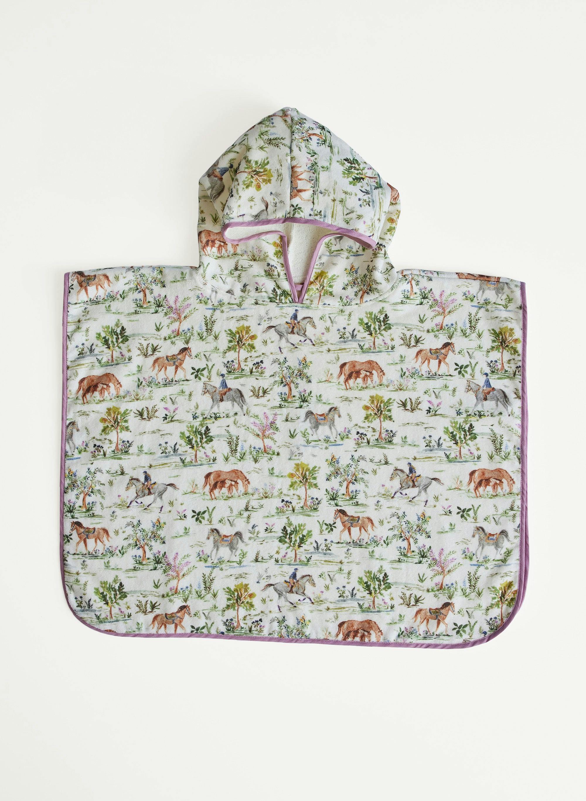Children's Organic Swim Poncho - Hunter Pace