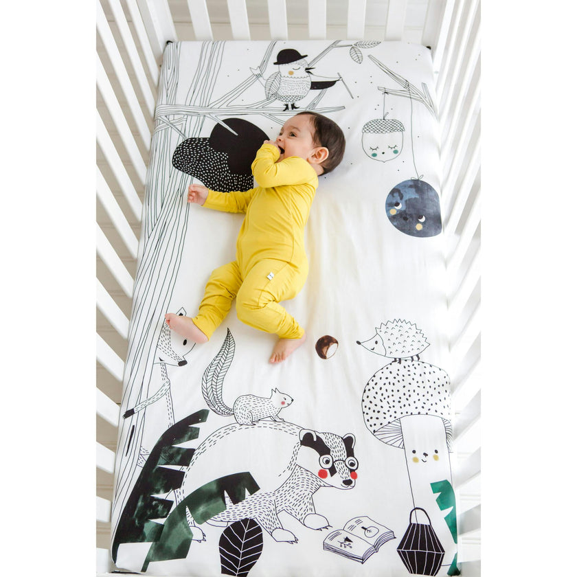 Woodland Dreams Standard Crib Sheet