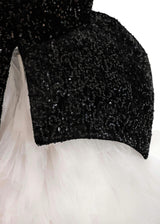 Black Glitter & Tulle Celebration Dress