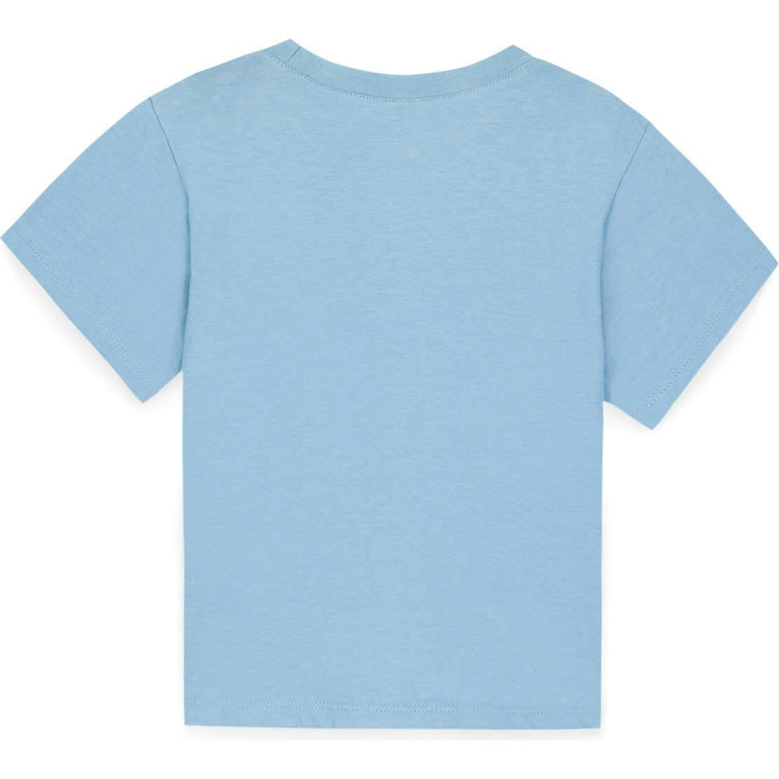 BONTON Tubo Cactus T-Shirt - Bleu Azul