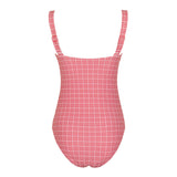 women's poppy gingham one piece