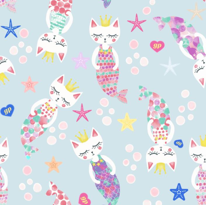 MERMAID CATS LEOTARD