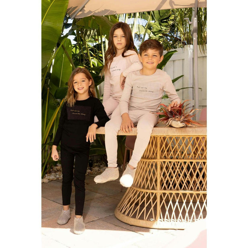 Linen Patch Footie