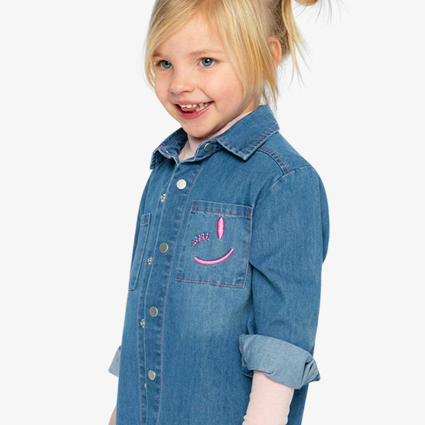 Denim Shirt Navy Blue