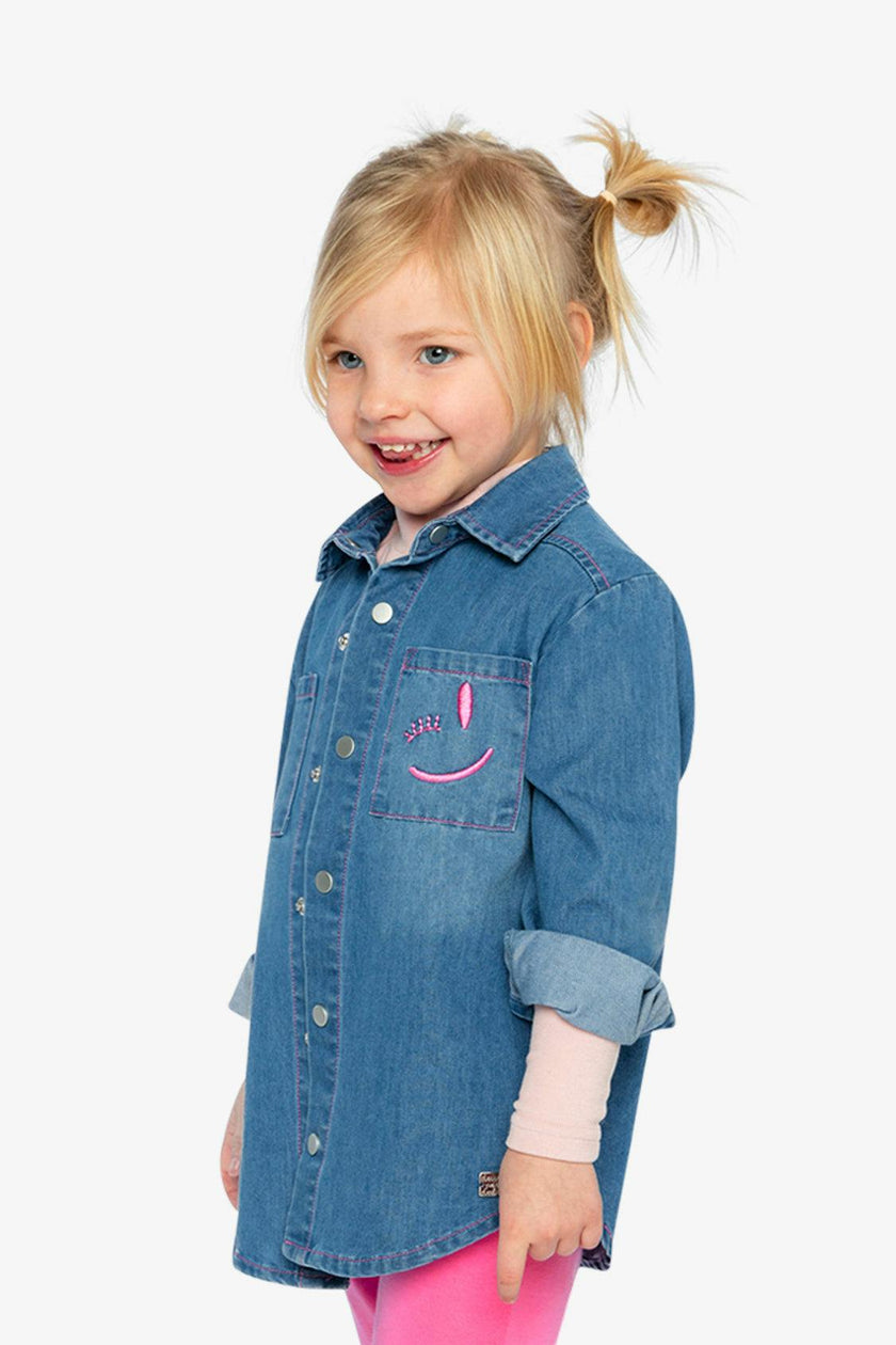 Denim Shirt Navy Blue