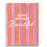 Happy Birthday Beautiful Greeting Card