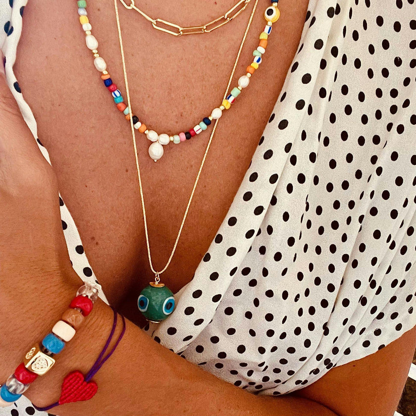 Charli Evil Eye Pendant Necklace