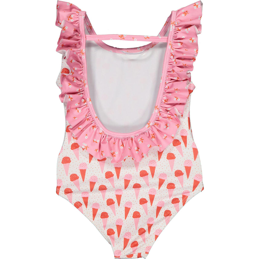 Ice Cream & Garden Swimsuit, Multi