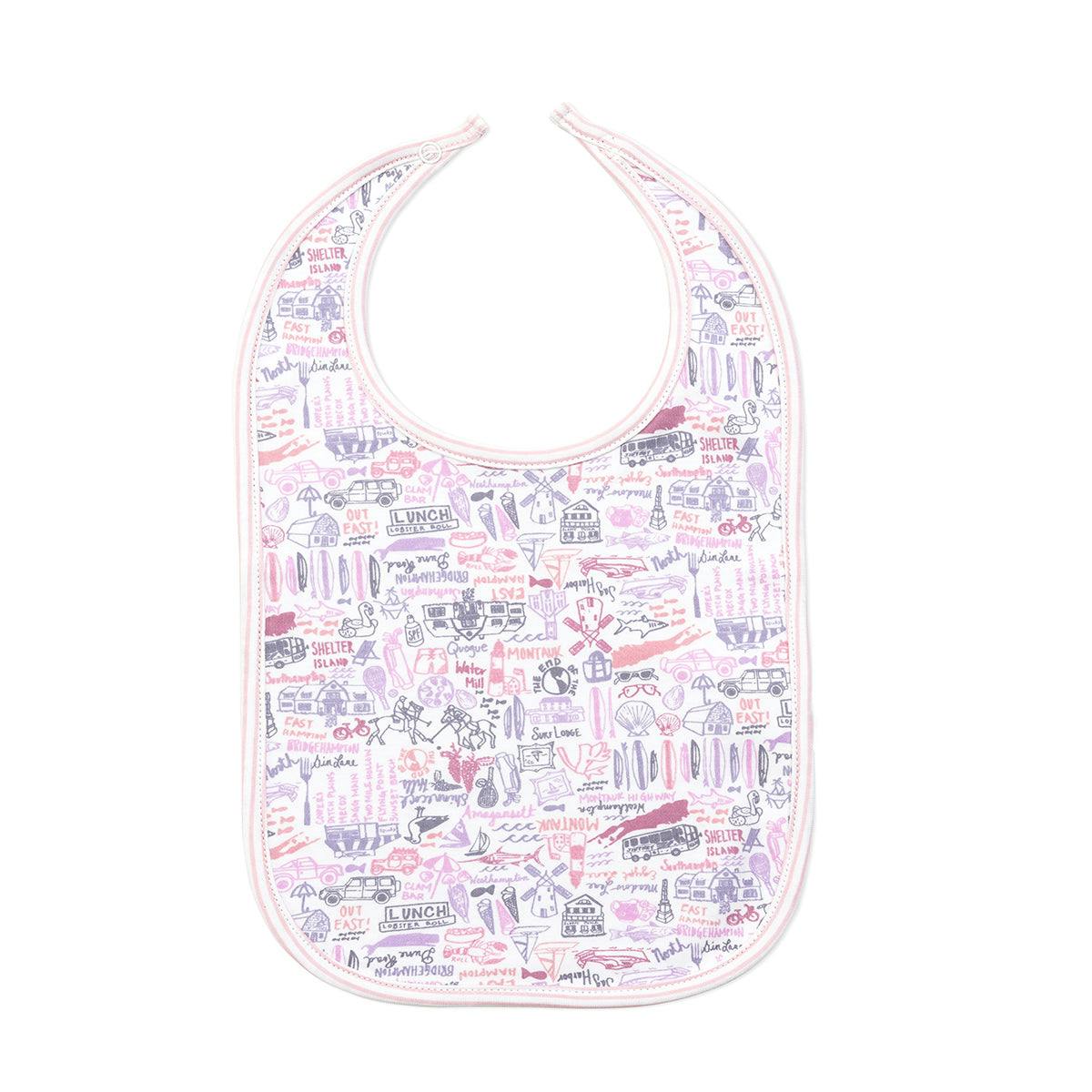 Hamptons Baby Bib