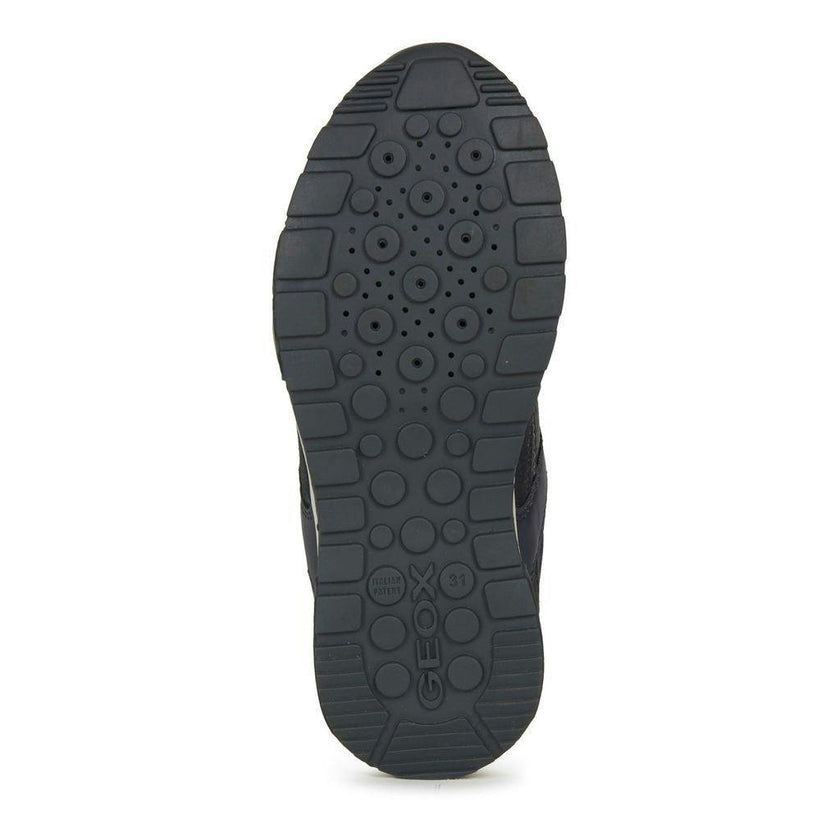 Navy Gray Alfier Low Cut Shoes